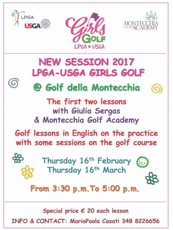 New Girls Golf Session 2017 @Golf della Montecchia