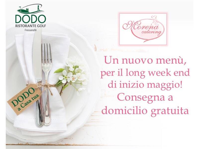 DODO MENU' PER IL LONG WEEK END IN ARRIVO