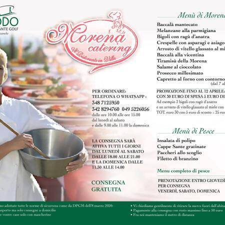 NUOVO MENU' DI MORENA - DODO A CASA TUA!