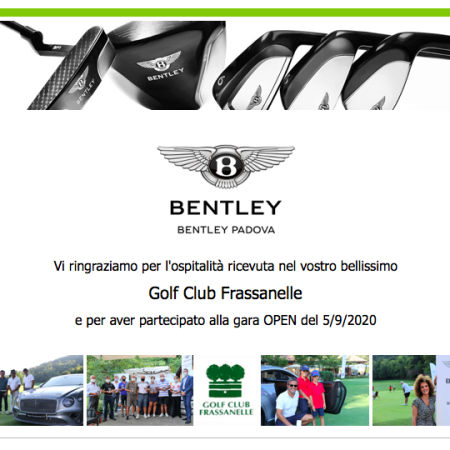 BENTLEY PADOVA VI RINGRAZIA!
