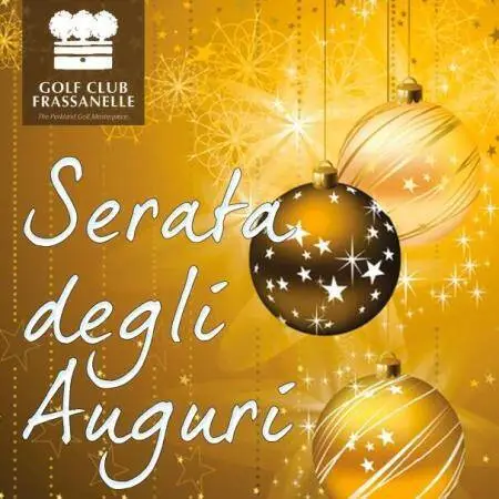 SERATA DEGLI AUGURI DI NATALE