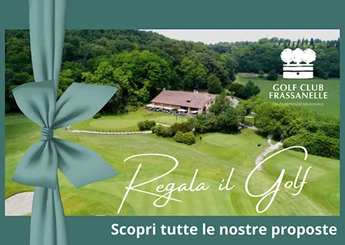 REGALA IL GOLF: BENESSERE, NATURA E TEMPO DI QUALITA!