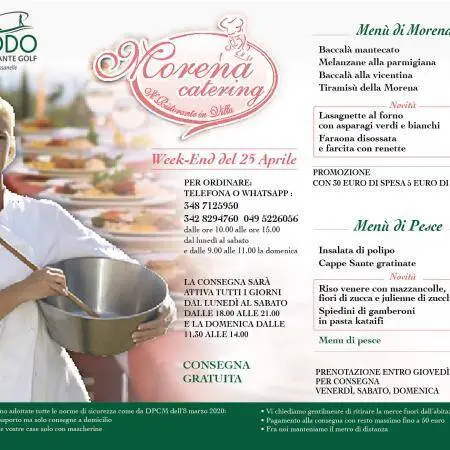 NUOVE PIETANZE MENU' DODO A DOMICILIO