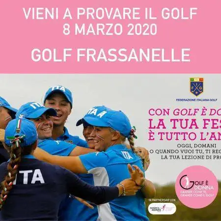 GOLF è DONNA 8 marzo 2020