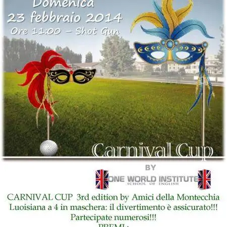 Carnival Cup al Golf Montecchia