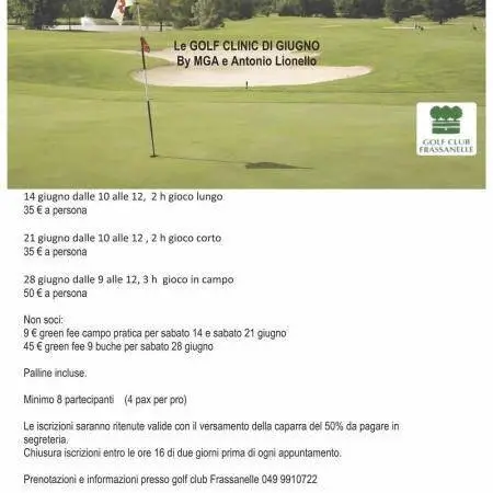 Golf Clinic di giugno